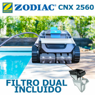 ZODIAC CNX 2560 robot limpiafondos piscina CON FILTRO DUAL